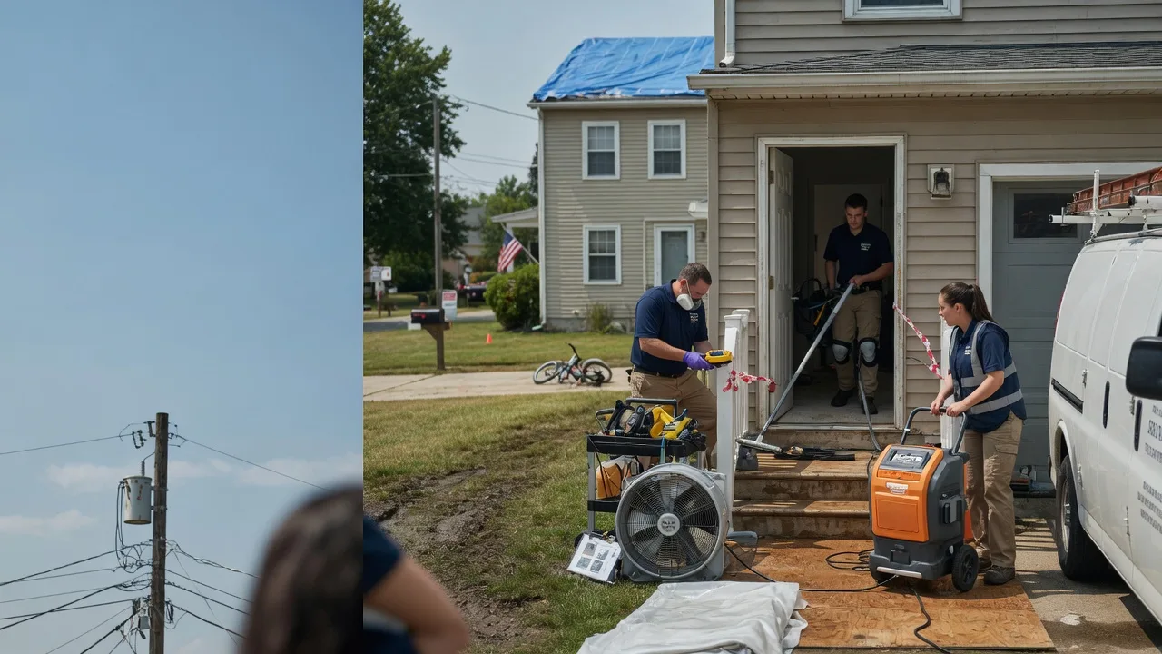 Water Damage Repair in Davidsville, PA near me
